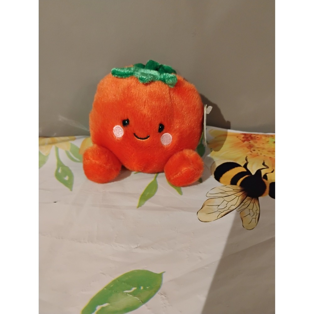Palm Pals Original Tomato Orange Plush Stuffed Animal Toy Aurora